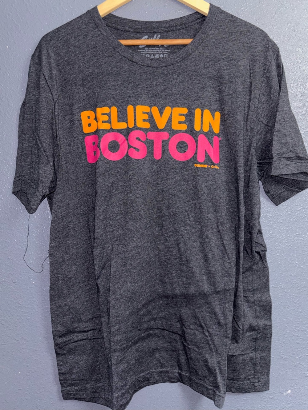 "Believe in Boston" Dunkin Style Tee